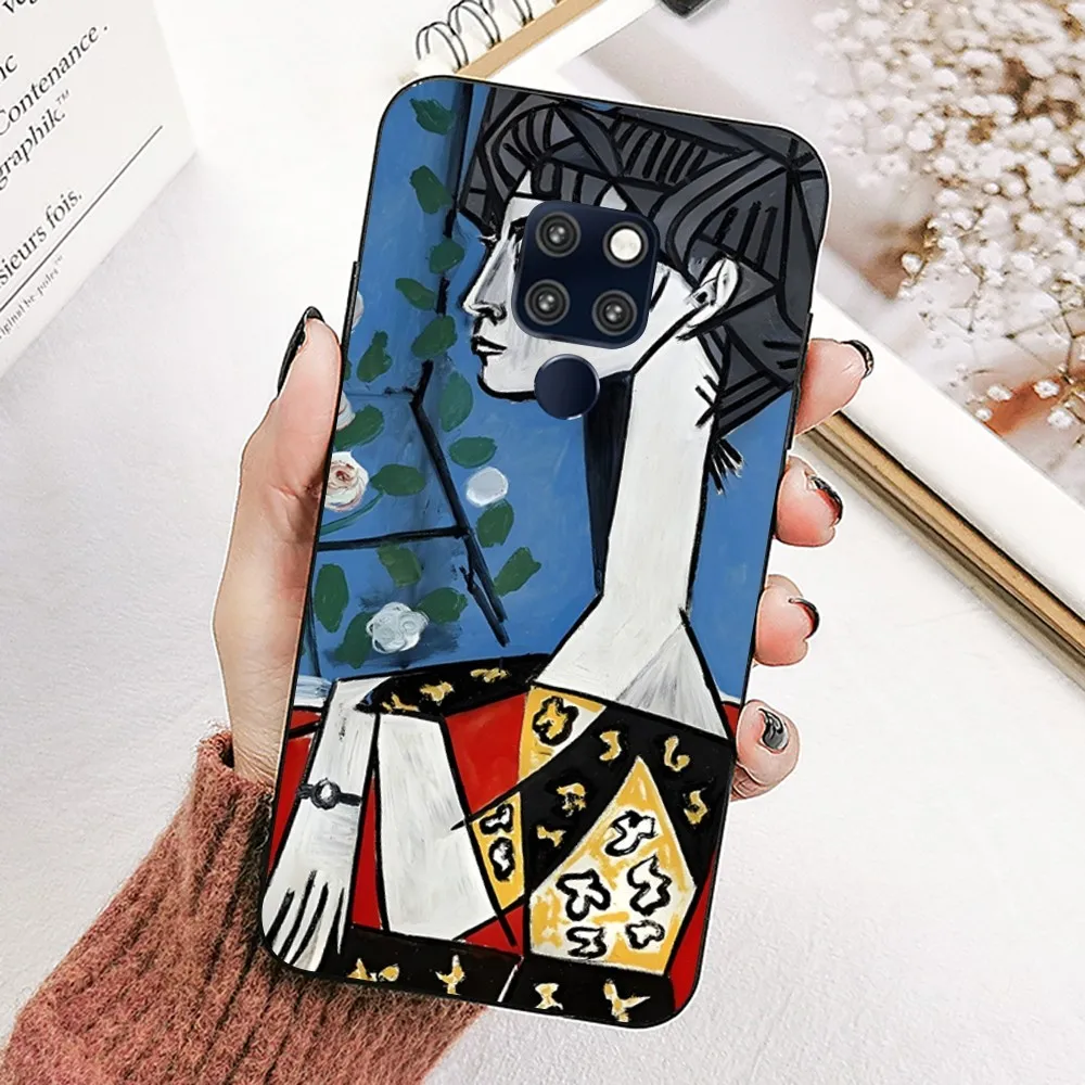 Чехол для телефона с абстрактным рисунком Пикассо Huawei Mate 10 20 30 40 50 lite pro Nova 3 3i 5 6 SE 7