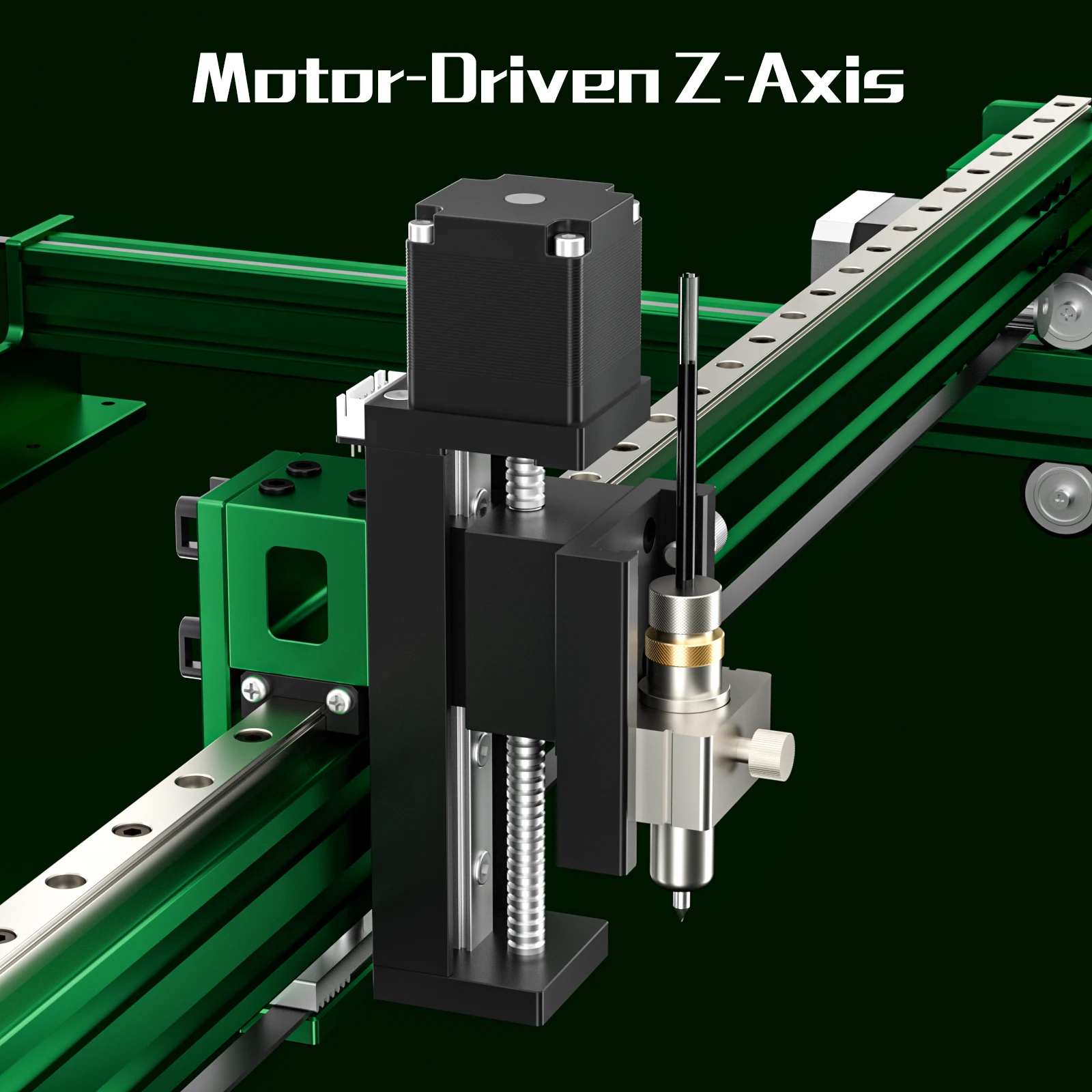 NEJE 4 Max Engraving Machine Frame, 4-Axis Control, Intelligent Air Assist, Frame Area 970x582x60mm