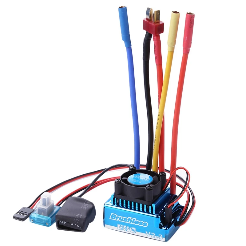 

Brushless Esc Electric Speed Controller Waterproof Dust-Proof Rc Part Accessory