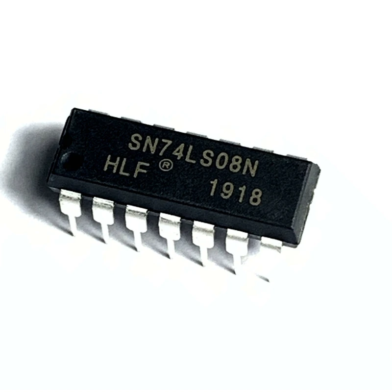 

New original SN74LS08N 7408N HD74LS08P 2 input four and gate 74 series (5 pieces)