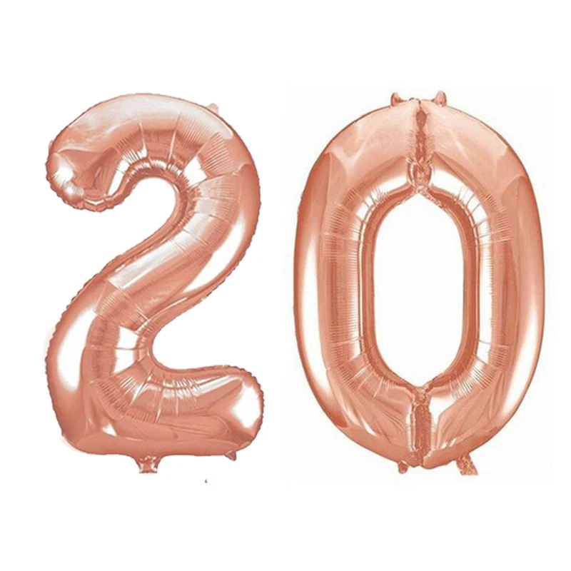 16-дюймовые розы строительные украшения для дня рождения Globos Baby Shower