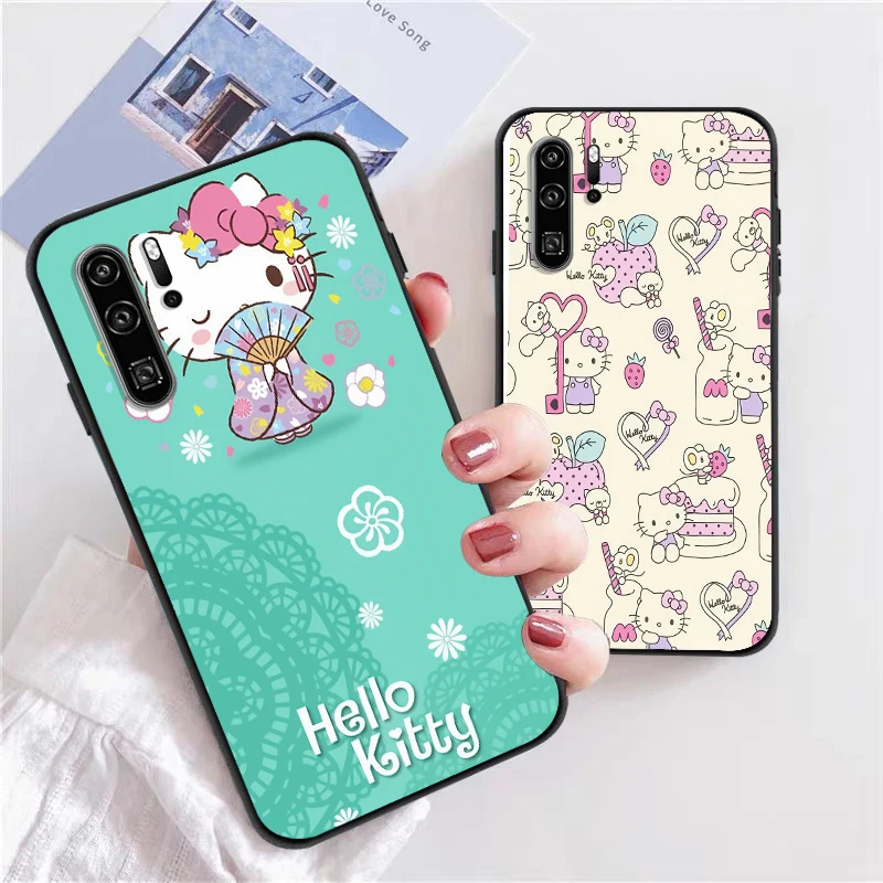 

Hello Kitty 2022 Phone Cases For Huawei Honor P30 P40 Pro P30 Pro Honor 8X V9 10i 10X Lite 9A Back Cover Coque Funda