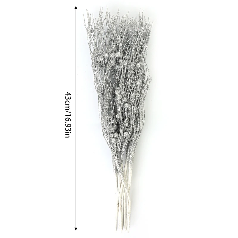 

Искусственные блестящие ветки для елки WNYZQ