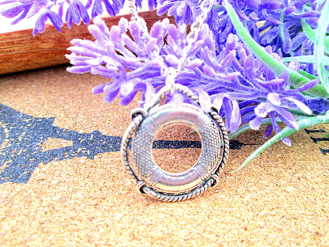 3 шт./лот спасательный оставатель 22x24 м античное серебряное ожерелье с подвеской ювелирные изделия лучшие подарки дружбы