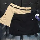 Новая женская юбка для гольфа, Спортивная плиссированная безопасная дышащая одежда для гольфа hakama, бесплатная доставка