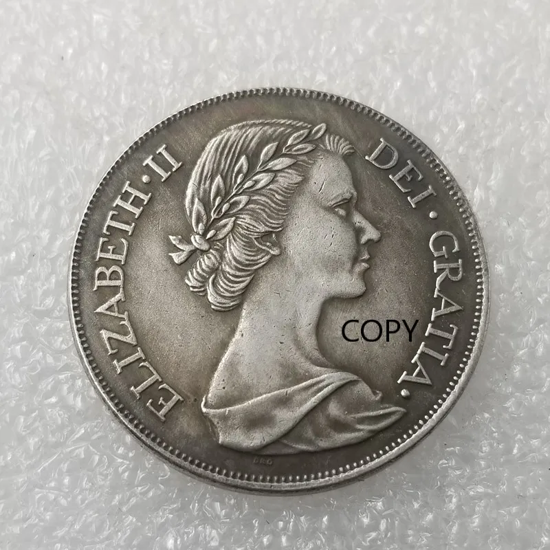 

British 1953 Commemorative Collector Coin Gift Lucky Challenge Coin COPY COIN