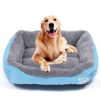 dual use double sided multi purpose large pet dog cat bed puppy cushion house pet soft warm kennel dog mat blanket