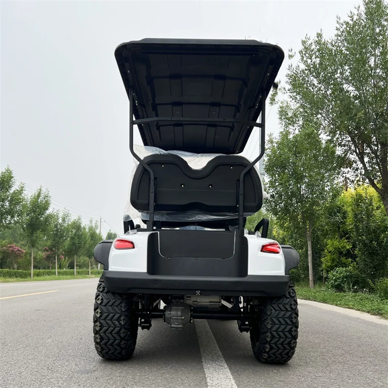 2025 Лидер продаж 4 человека 72 В электрические подъемные тележки для гольфа