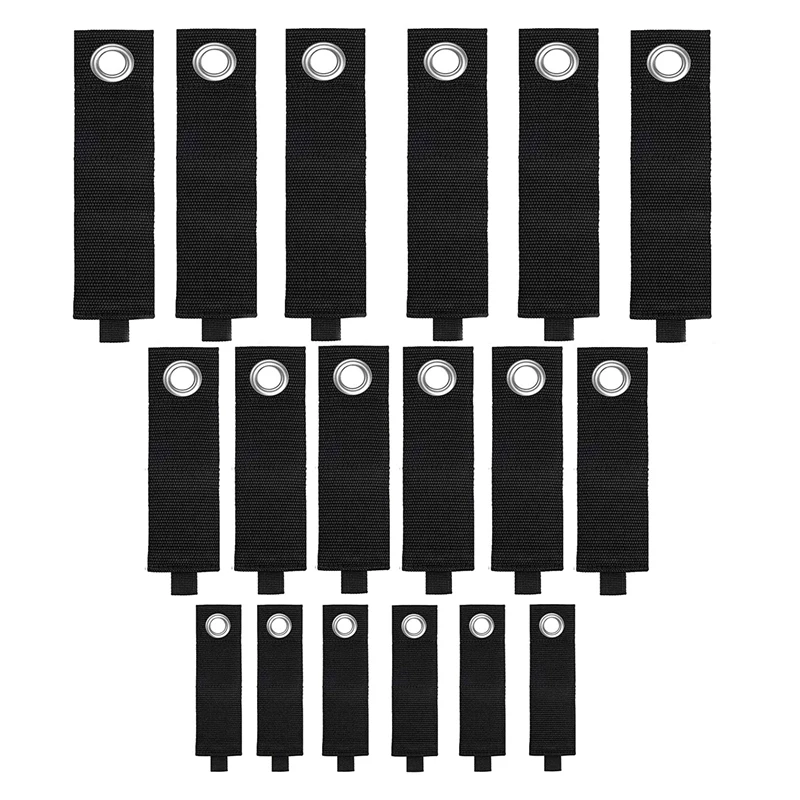 

New 18 Pack Heavy Duty Storage Straps Extension Cord Holder Organizer Adjustable Extension Strap Holder 3 SIZE (S, M, L)