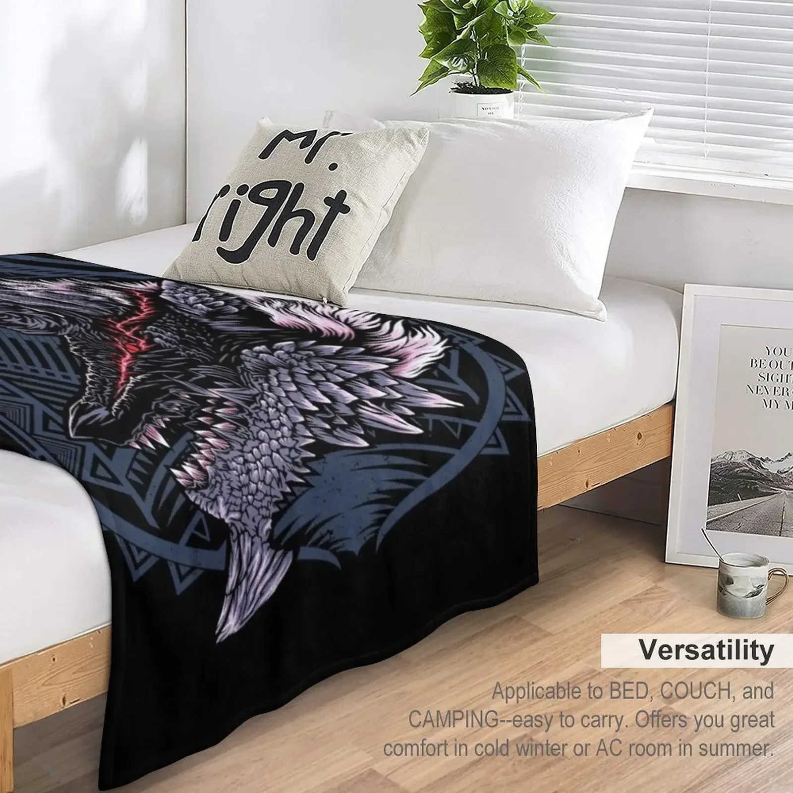 Декоративное зимнее одеяло для дивана меховые одеяла Zinogre MHW