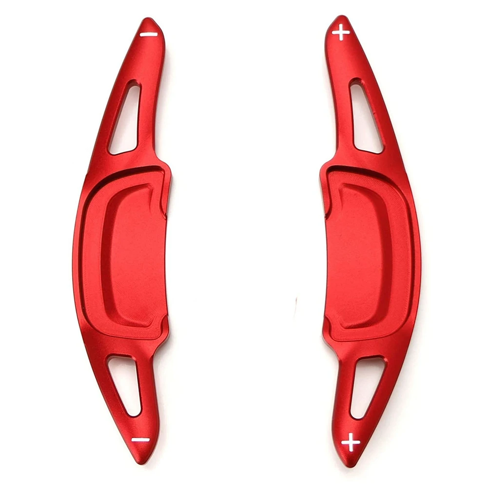 

1Pair Car Shift Paddles Steering Wheel Paddles Extension DSG Styling for Mazda Mazda3 Axela CX30 CX-30 2020 2021 Red