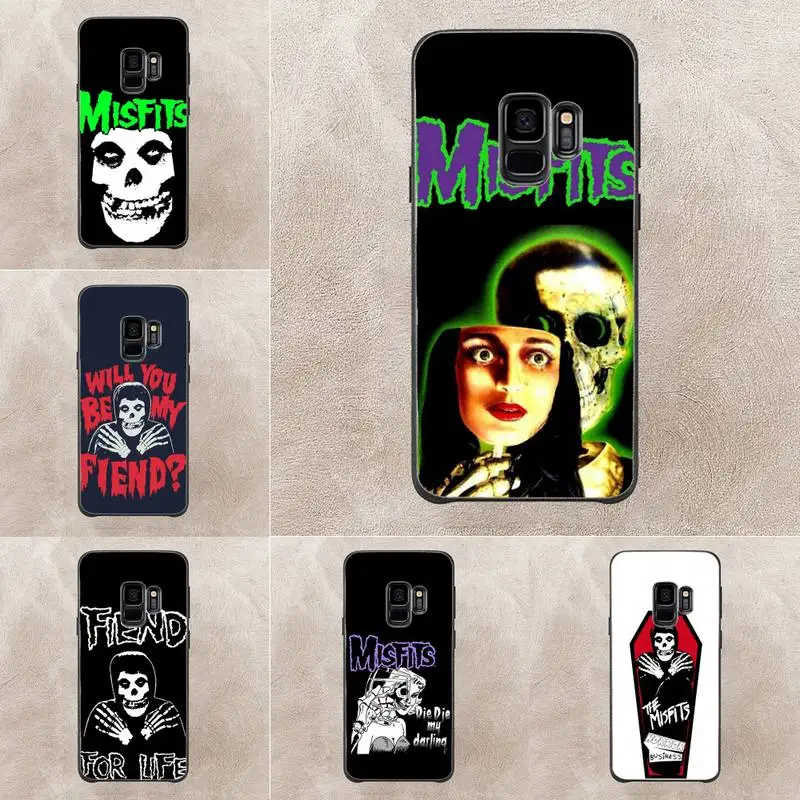 

The Misfits Glenn Danzig Phone Case For Samsung Galaxy S6 S7 Edge Plus S9 S20Plus S20ULTRA S10lite S225G S10 Note20ultra Case
