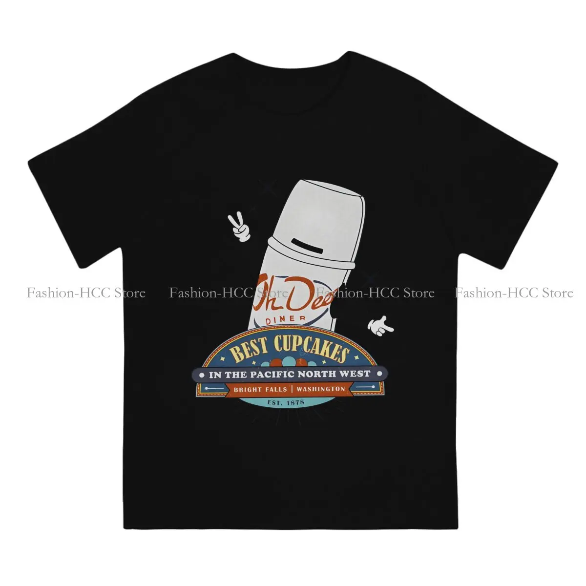 Футболка мужская с круглым вырезом из полиэстера