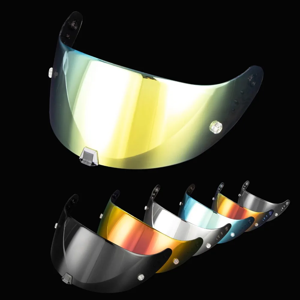 Мотоциклетный козырек шлем лицевой щиток замена защита от УФ-излучения царапин