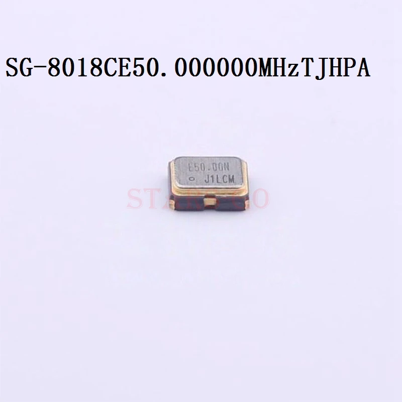10PCS/100PCS 50MHz 3225 4P SMD ±50ppm 1.8V~3.3V SG-8018CE 50.000000MHz TJHPA Oscillators