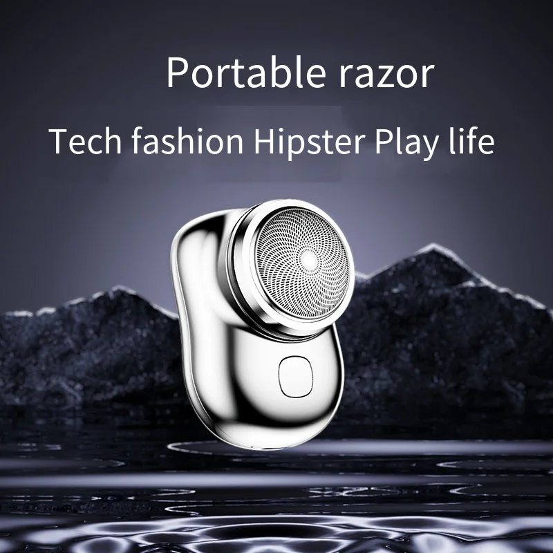 

Mini-shave Portable Electric Shaver USB Rechargeable Face Cordless Shavers Wet Dry Painless Shaver Machine Barberia