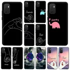 Чехол Bff для телефона Xiaomi Redmi Note 11 Pro, чехол с надписью Best Friends, черный, для Redmi 10, 9, 9a, 9c, 9T, 8, 8A, 7A, 10