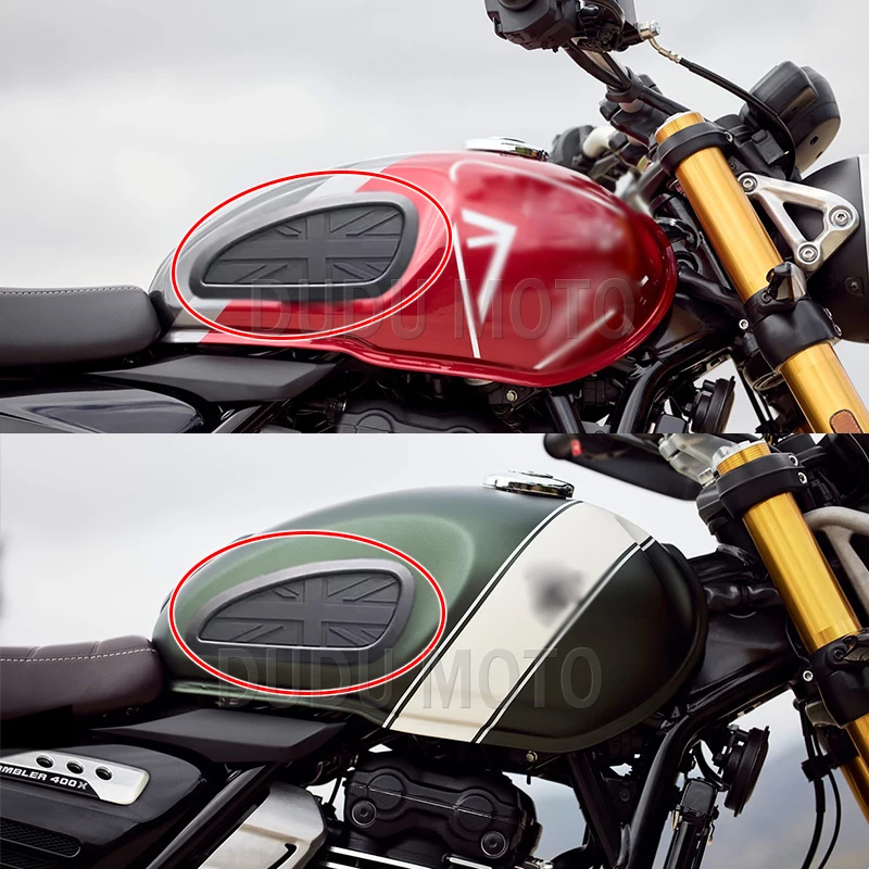 Для Speed400 SPEED 400 Scrambler 400X 400x боковая накладка на бак наклейка T100 T120 Speed Twin мотоцикла