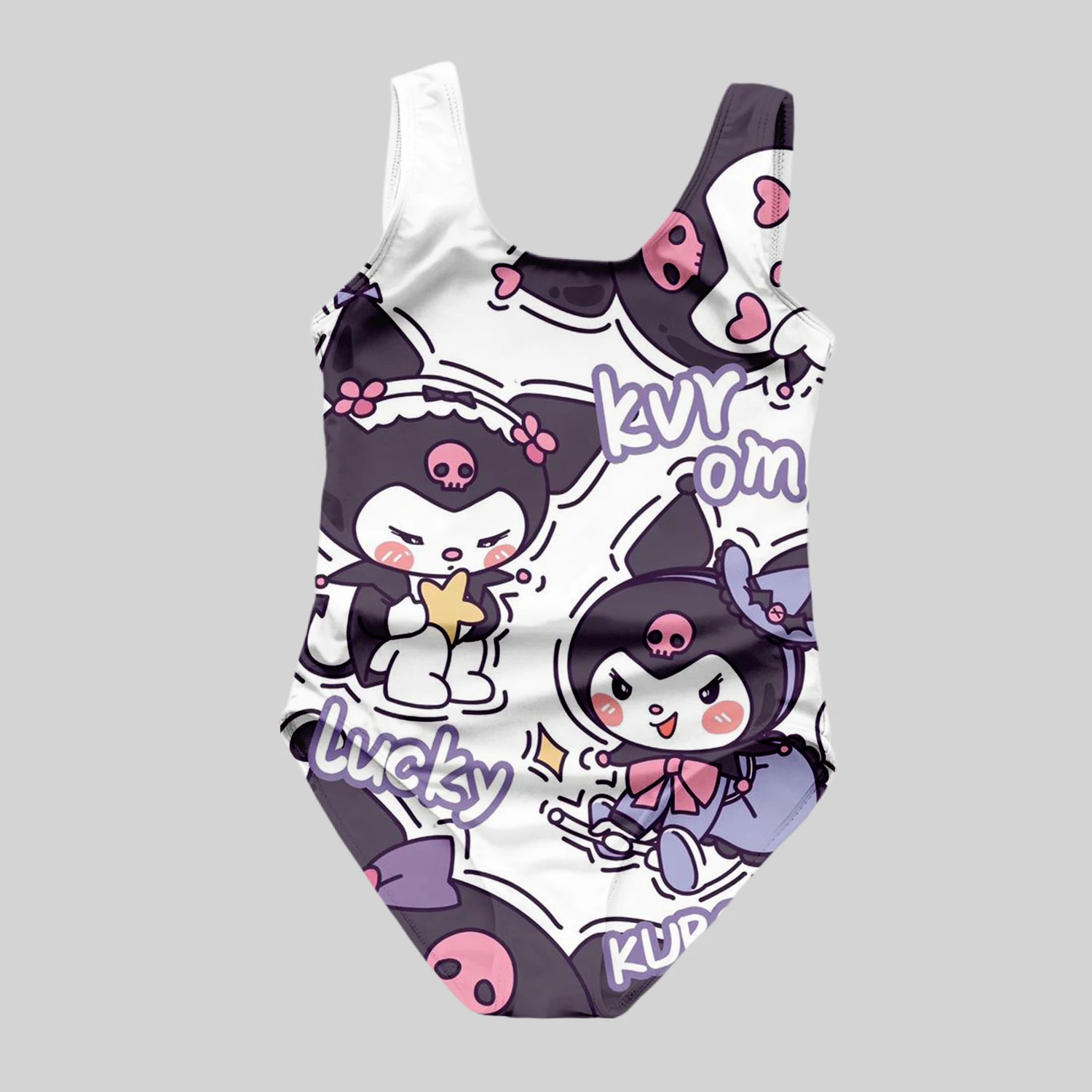 Miniso Летний Цельный Купальник Для Девочек