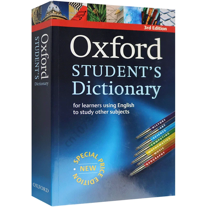 Oxford Student English Dictionary Third Edition Oxford English Vocabulary Grammar Writing Learning Book