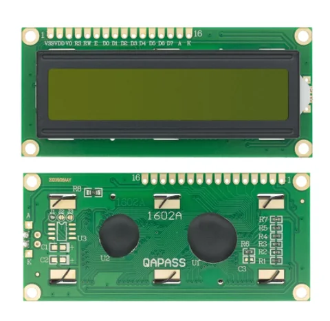 Модуль дисплея LCD1602 I2C синий зеленый экран 5 В PCF8574 IIC адаптер Llate для Arduino