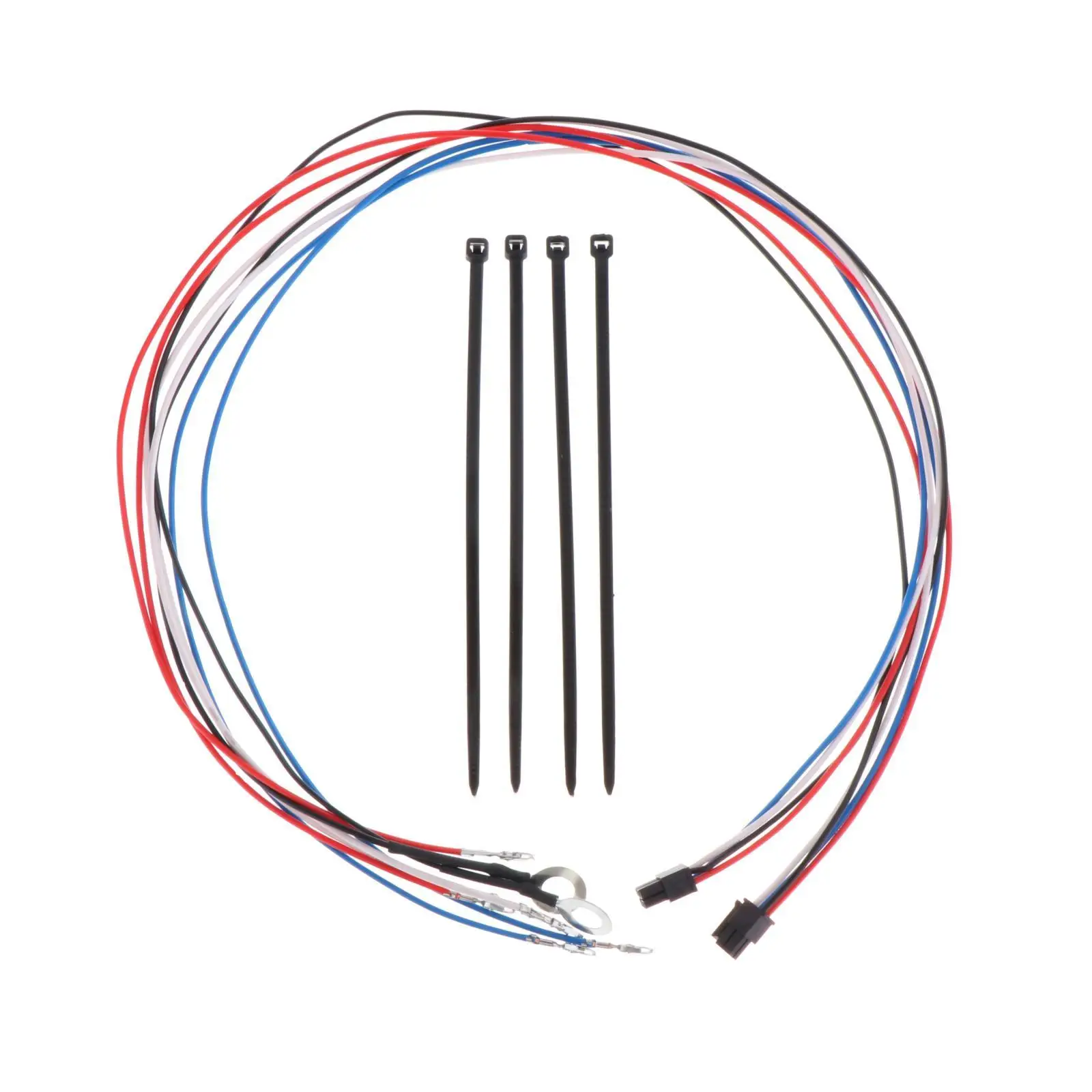 

Tow Mirrors Wiring Harness Kit 4Pcs Ties Plastic Replaces Fits for Chevy Silverado 2500 15-2018 Easy Installation Running Signal