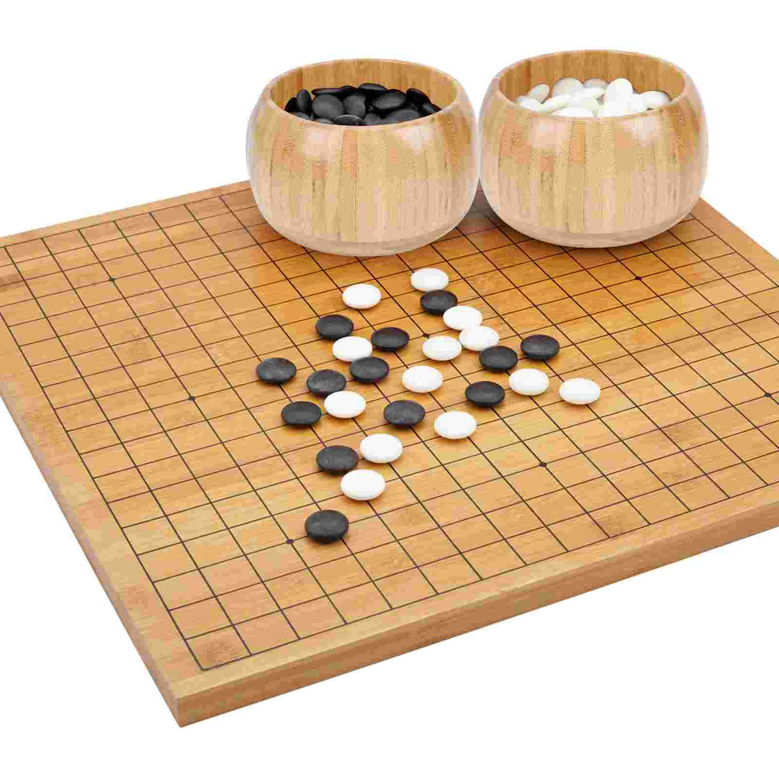 

1 Пара простых шахматных предметов Go, коробка для хранения шахматных предметов Go, аксессуары для шахматных игр (хаки) Baduk