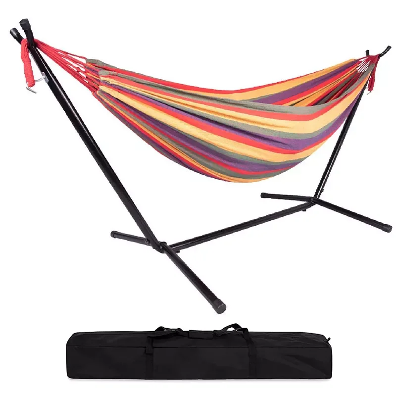 

Гамак туристический портативный, одноместный или двойной, для использования на открытом воздухе и в помещении
