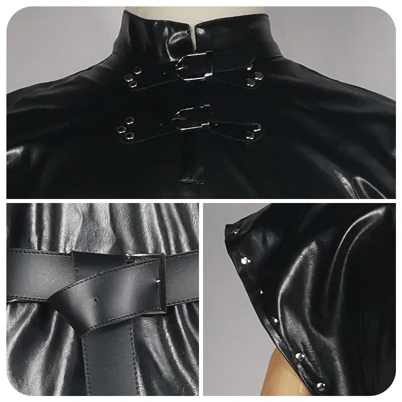 Костюм Джона для косплея по снегу быстрая доставка средневековая черная накидка