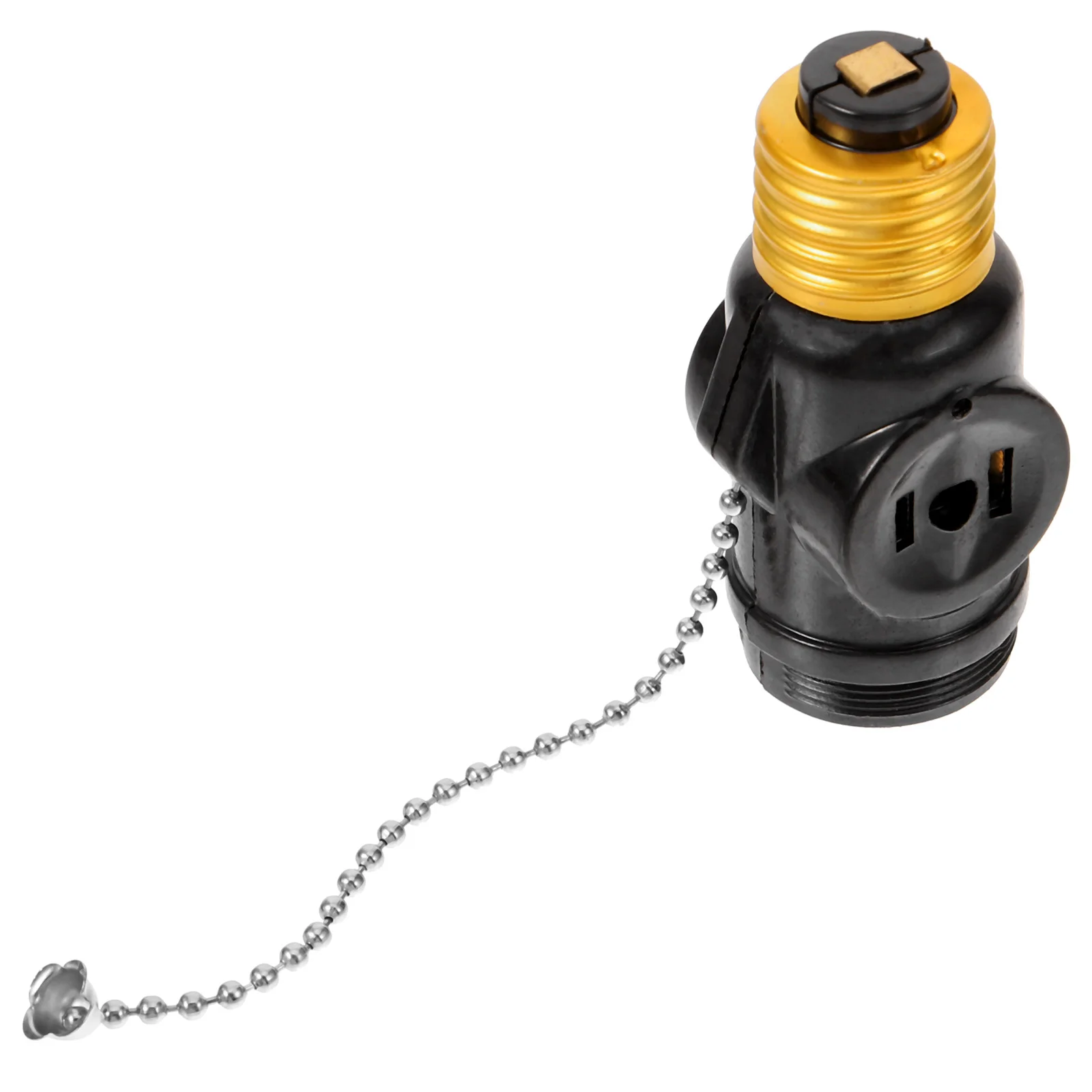 

Plug Light Socket Adapter Bulb Outlet Splitter E26 Converter Polarized Lighting Accessory