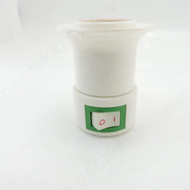 Преобразователь лампы Адаптер AC E27 Британская вилка Управление переключателем