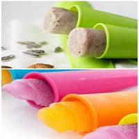 6 pack popsicle molds silicone ice pop moulds freezer tubes bpa free leak proof sealed lid kids diy hand held ice cream tools