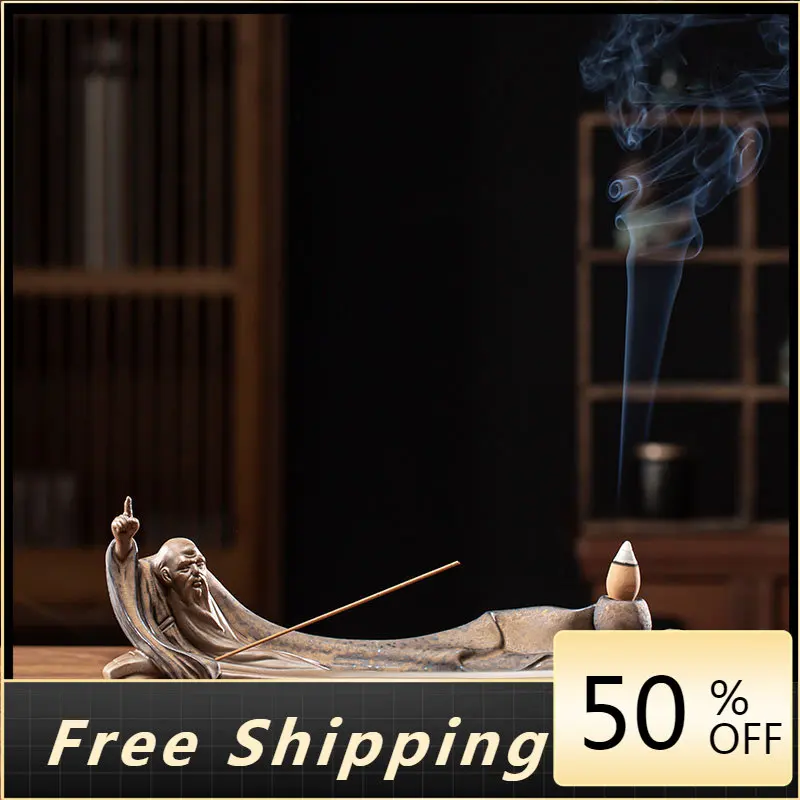 

Chinese Home Incense Burner Vertical Aesthetic Creative Incense Burner Incense Sticks Holder Incenso Home Decoration Accessories