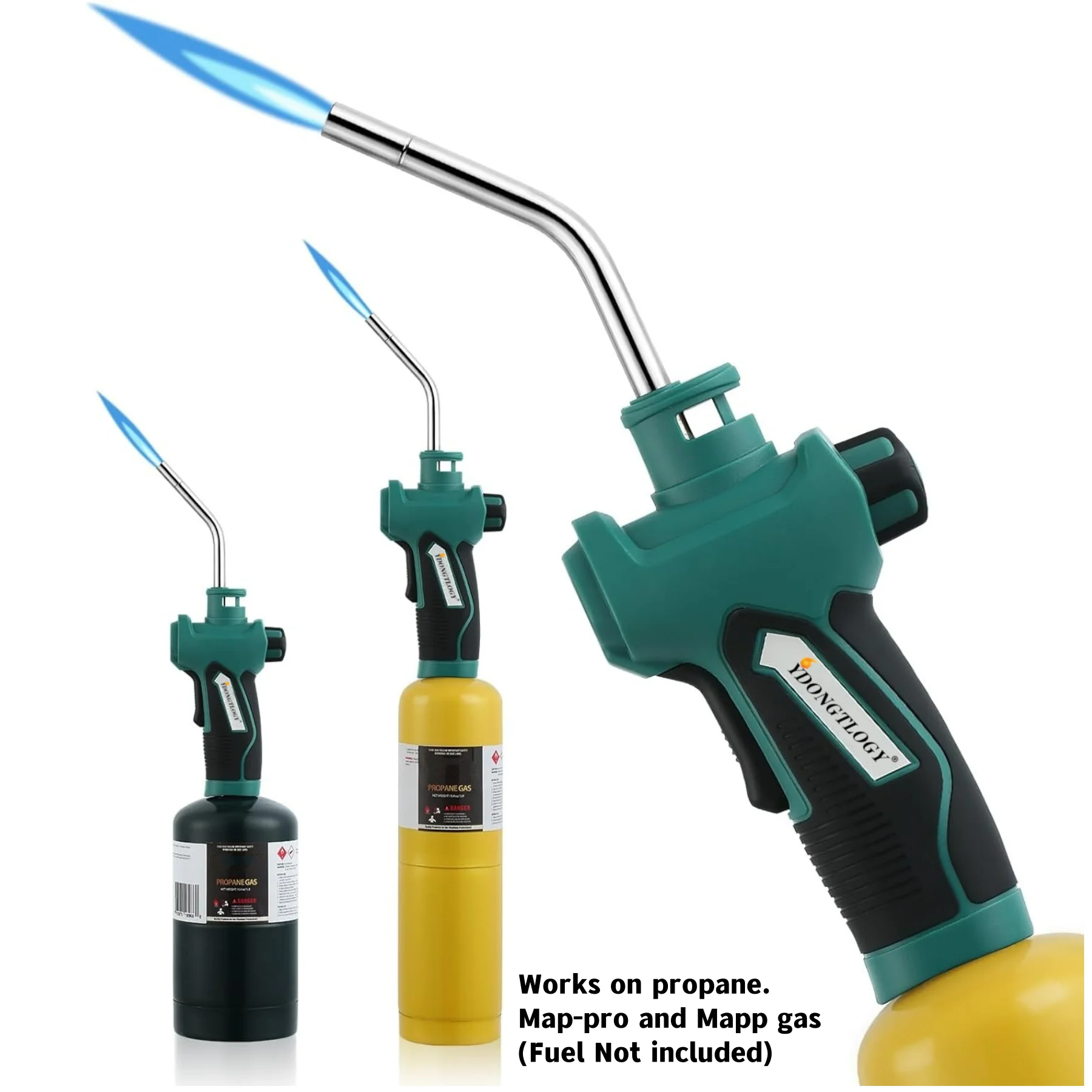 Пропановая горелка газовая Mapp сварочная пламенный паяльный пистолет CGA600 нагрев