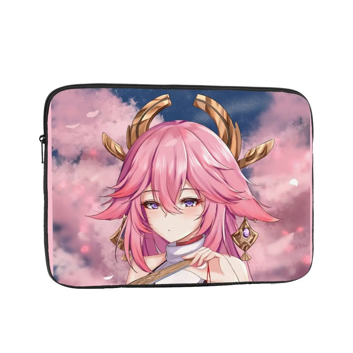 

Чехол для ноутбука Waifu аниме 12 13 15 17 дюймов чехол для ноутбука Yae Miko Genshin ударопрочный чехол для компьютера