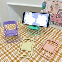 portable mini mobile phone holder foldable desk stand holder 4 degrees adjustable universal for iphone android phone