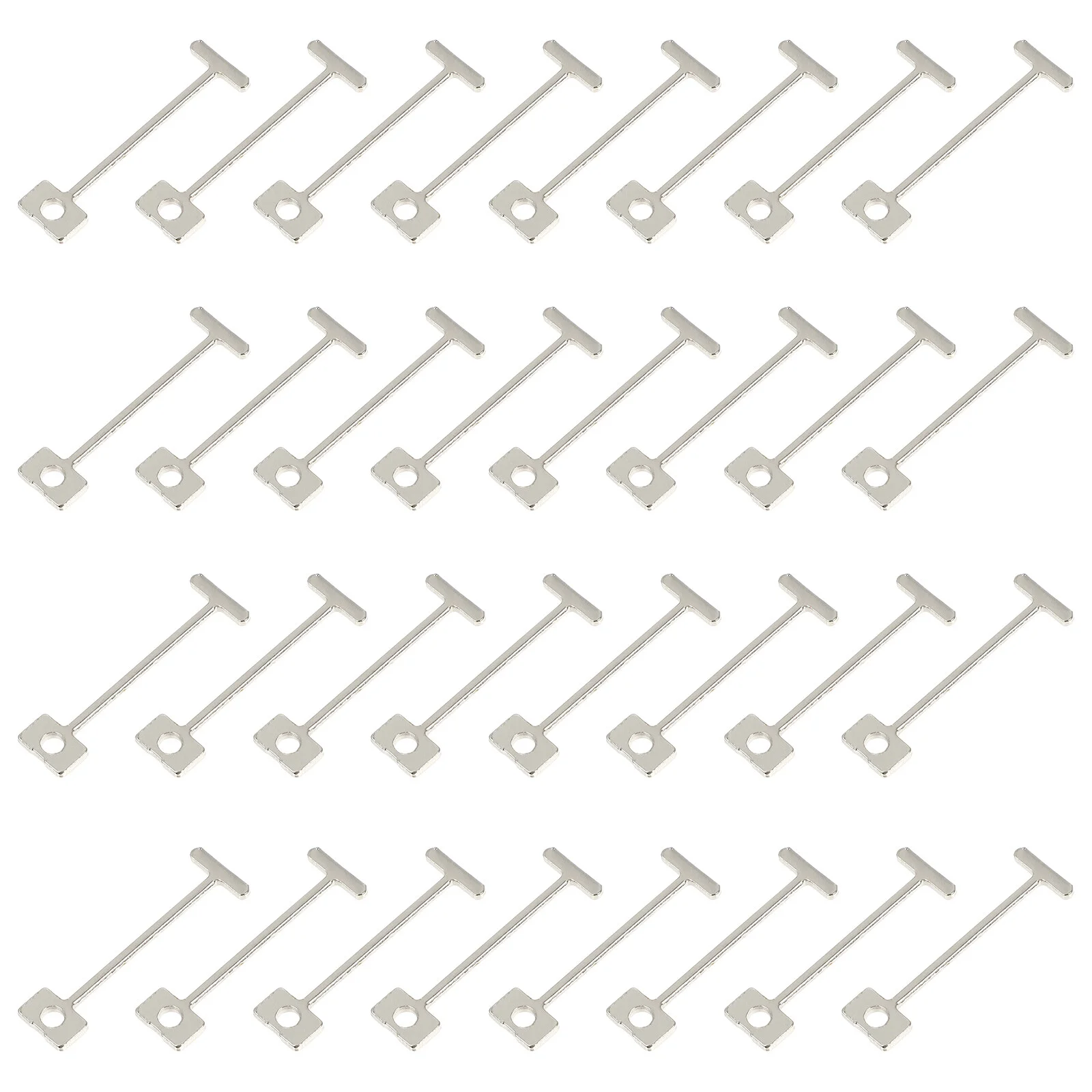 

100pcs Leveler Pin Flooring Wall Leveling Shims Leveler Replaceable Pin