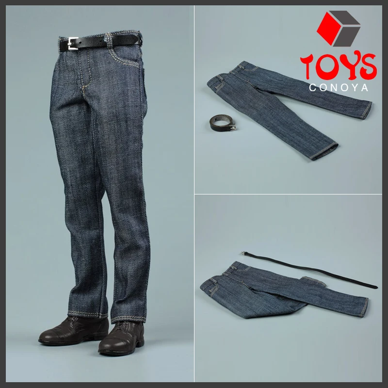 

Мужские прямые джинсовые брюки AFS в масштабе 1/6, модель подходит для стандартных мужских экшн-фигурок солдат 12 дюймов, куклы