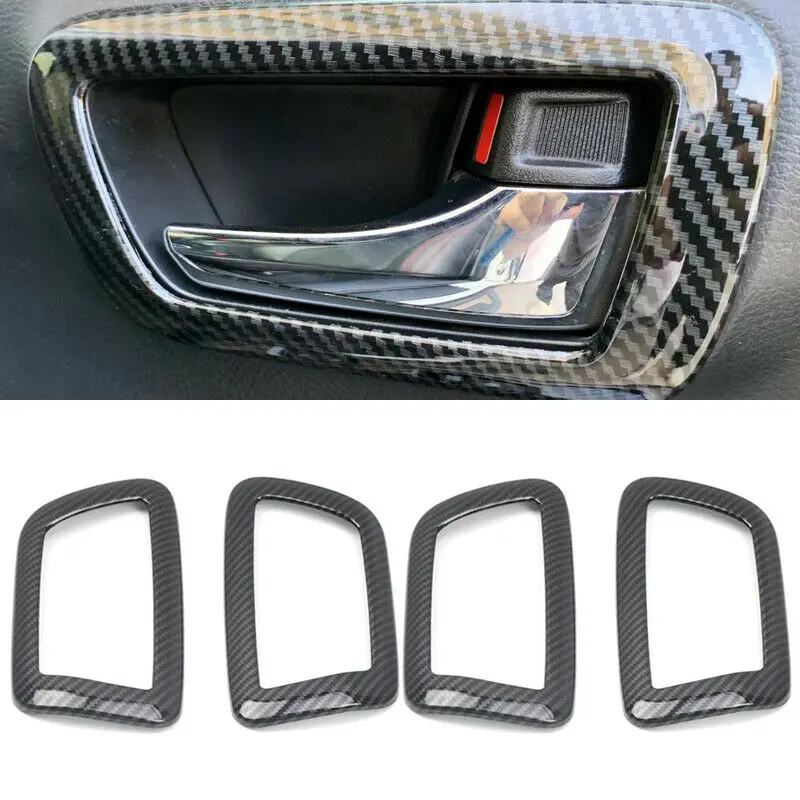 

Interior Side Door Handle Bowl Cover Trim 4pcs For Toyota Tacoma N300 2016-2022