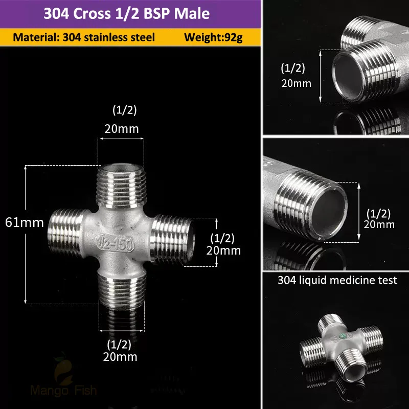 

Фитинги для труб из нержавеющей стали SS304