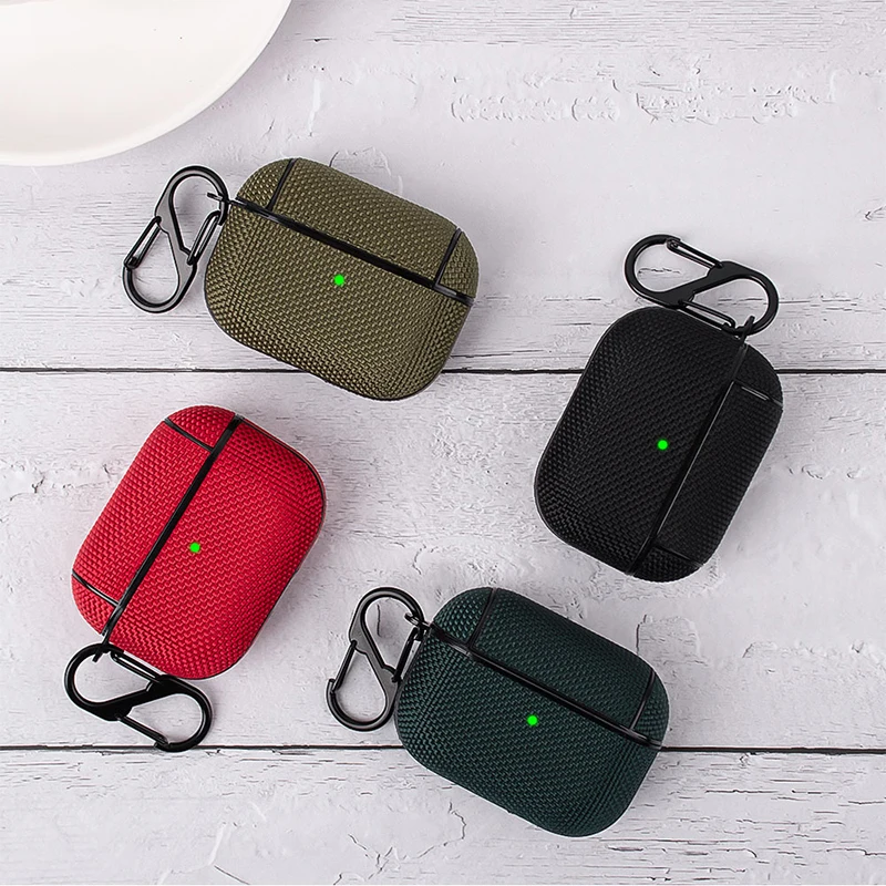 Нейлоновый чехол для Apple Airpods pro защитный беспроводных Bluetooth наушников Air Pods 1 2 |