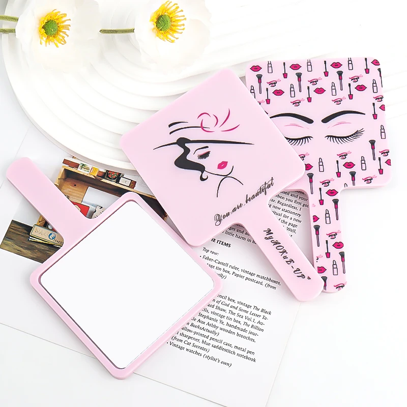 Ручное зеркало для наращивания ресниц myaokue-up