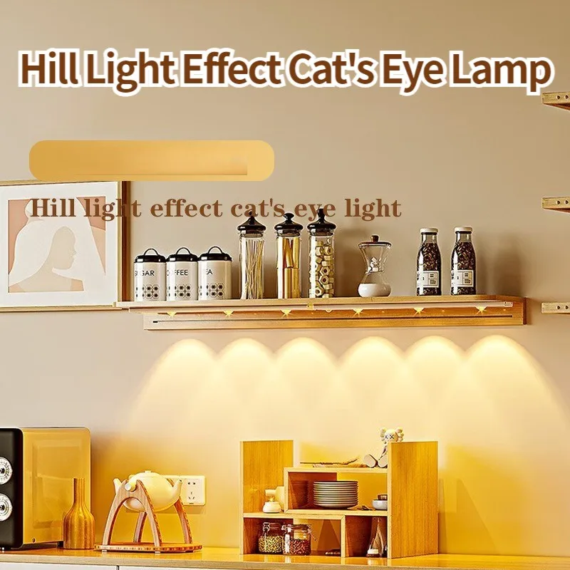 

Magnetic Lights Cabinet Sensor Night Rechargeable Light Lamp Thin Wireless Ultra Motion