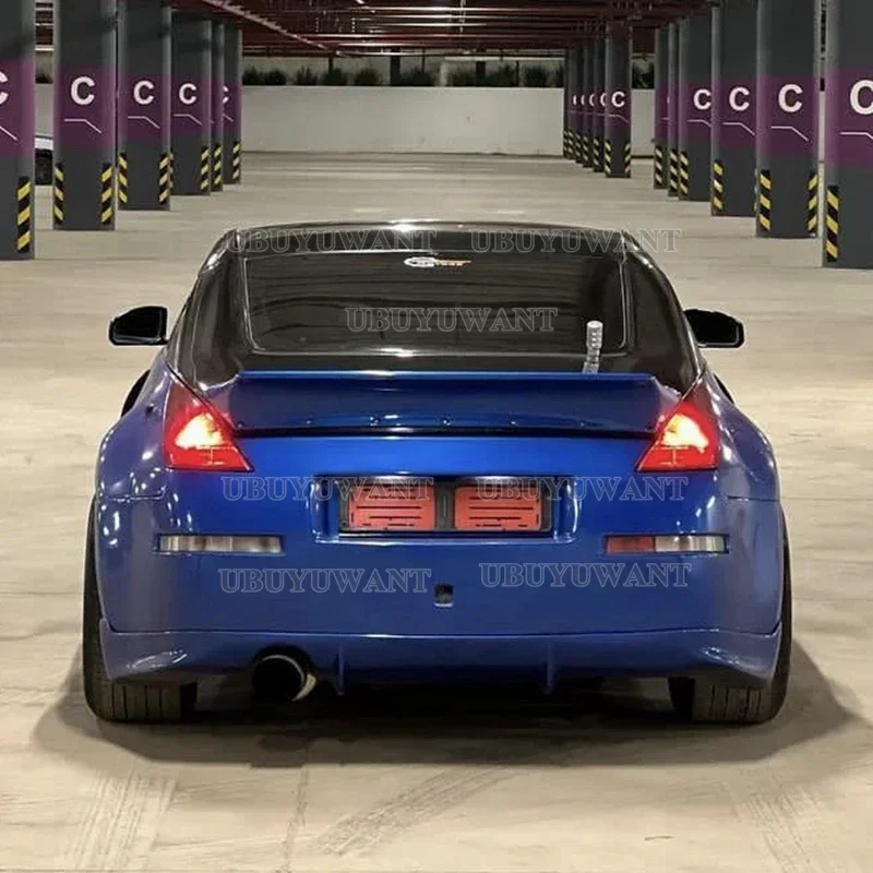 Фото Для Nissan 350Z Fairlady Z34 |   Спойлер-«утиный хвост» Rocket Bunny Style для крышки багажника 2003-2008 годов №4