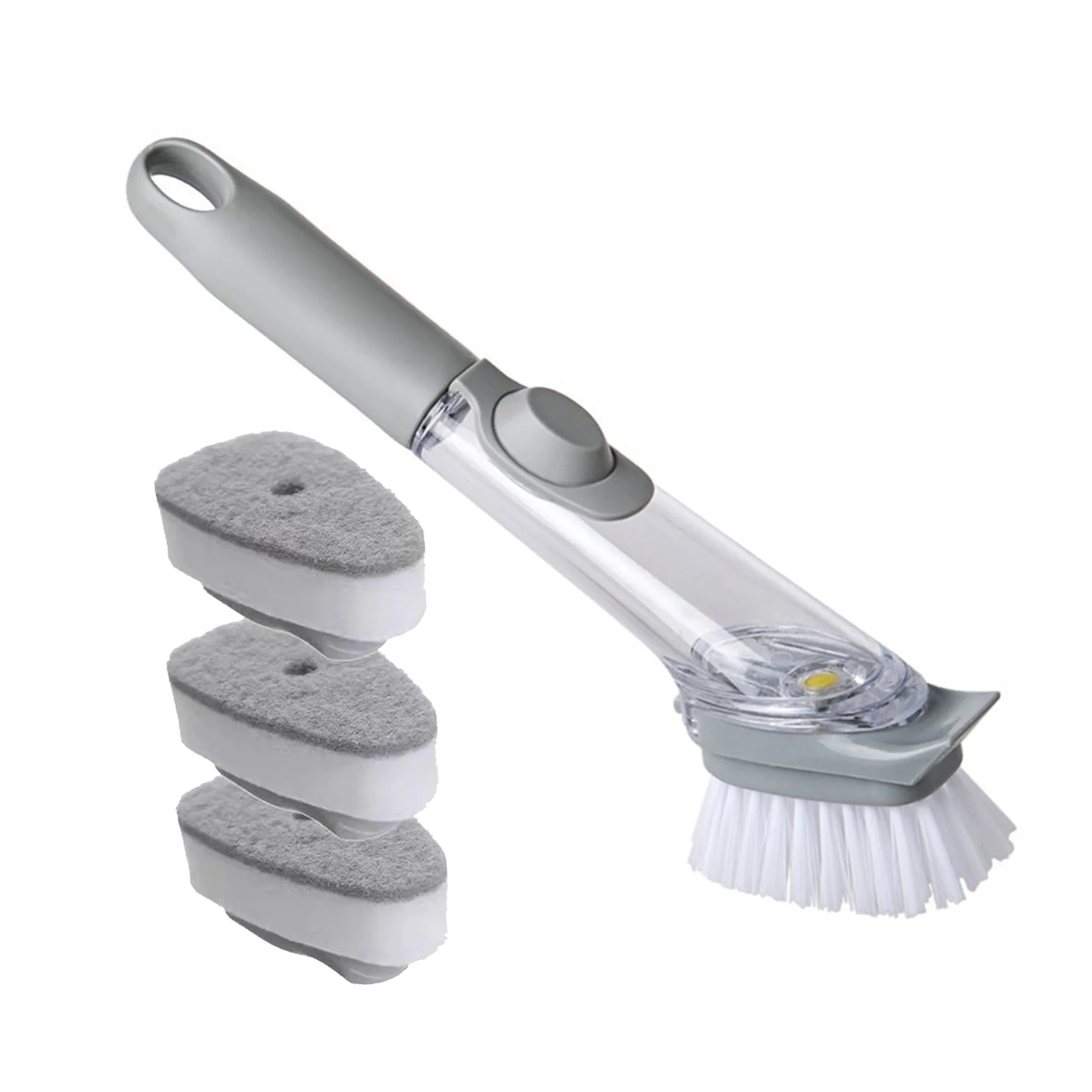 

Кухонная щетка для дозирования мыла со сменной губкой
