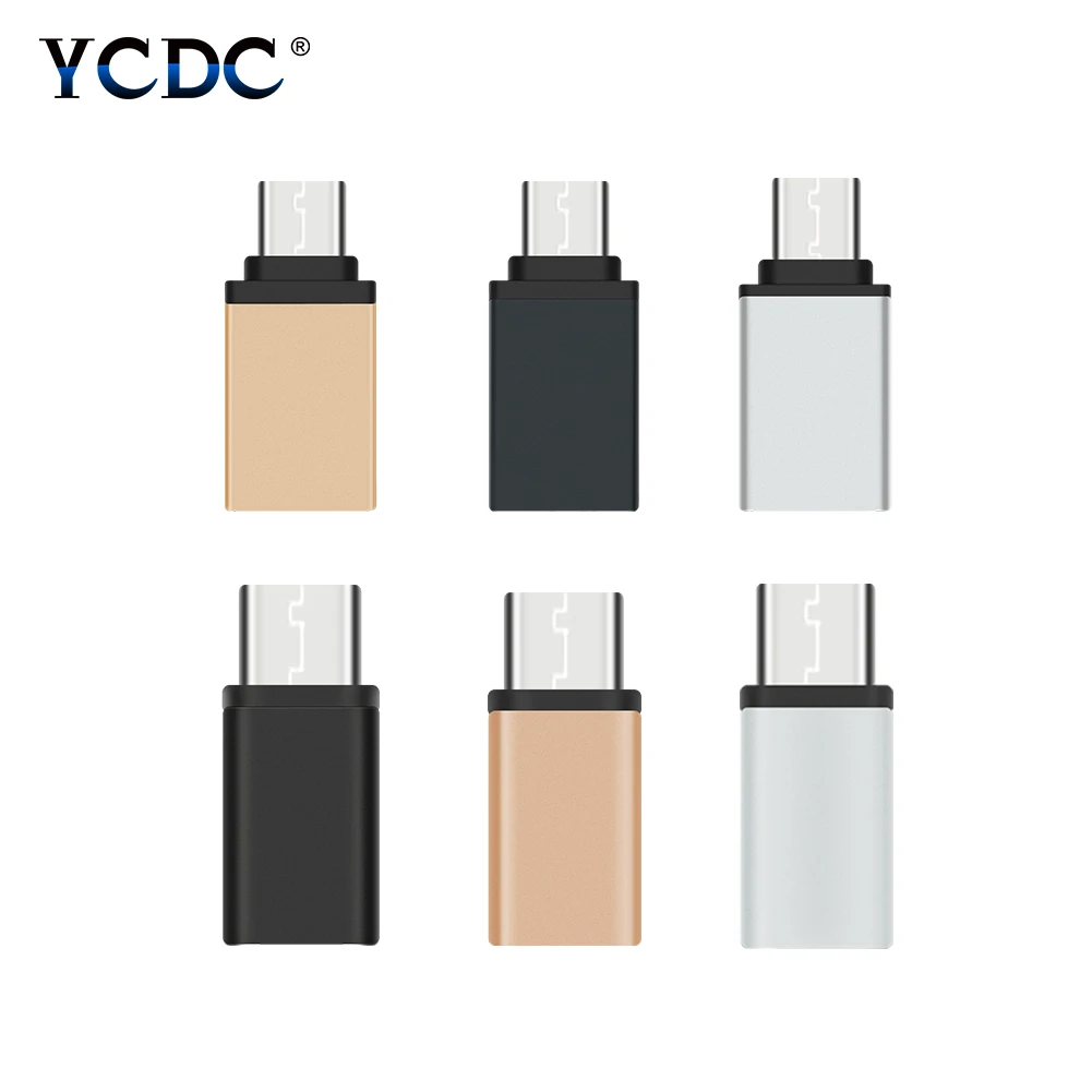 

Универсальный адаптер из пластика/металла Type-C на USB 3,0/2,0 для телефонов ноутбуков Быстрая Зарядка Синхронизация данных для Macbook OTG коннектор ...