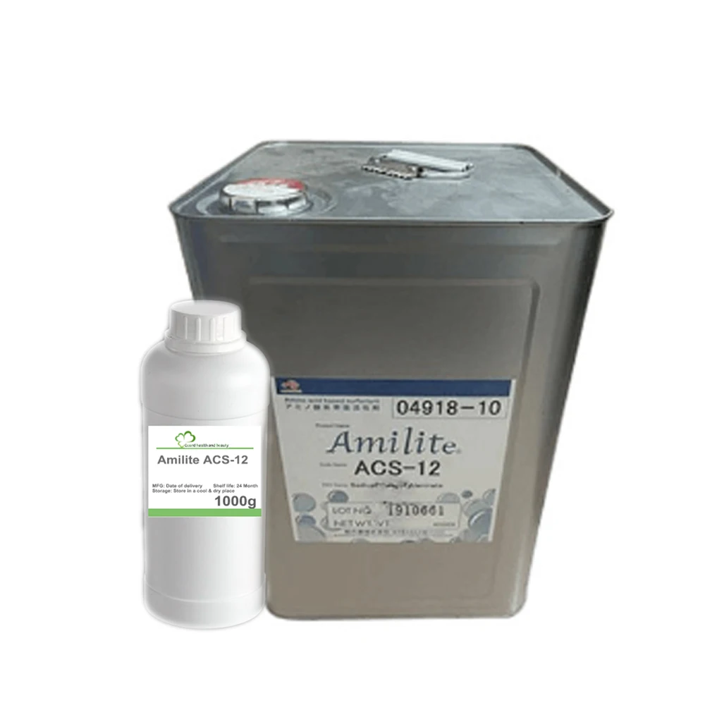 

Hot Sell Amilite ACS-12 Amino Acid Surfactant For Shampoo & Gel Cosmetic Raw Material
