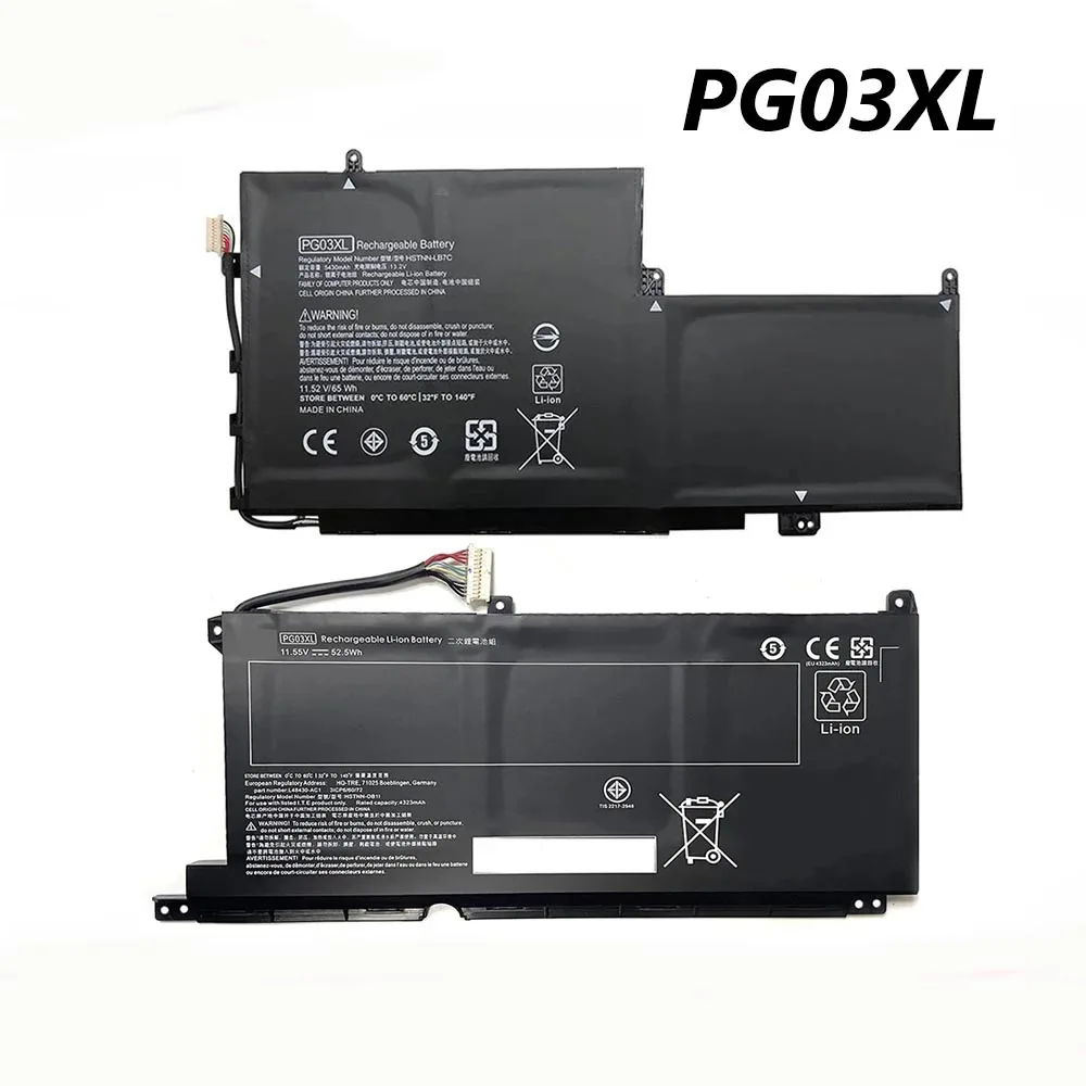 Аккумулятор для ноутбука HP Spectre X360 15-AP000 15-AP000NF Pavilion Gaming 15-DK0003 15-EC0000