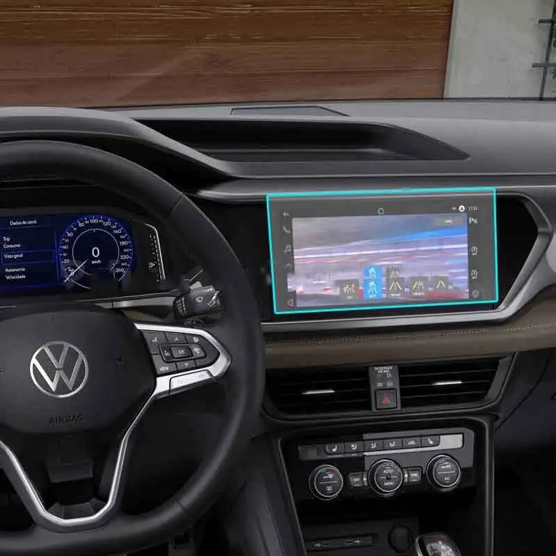 

Tempered Glass Screen Protector Film For VW Volkswagen Taos T-Cross 2022 10.1 inch Car radio GPS Navigation Interior Accessories