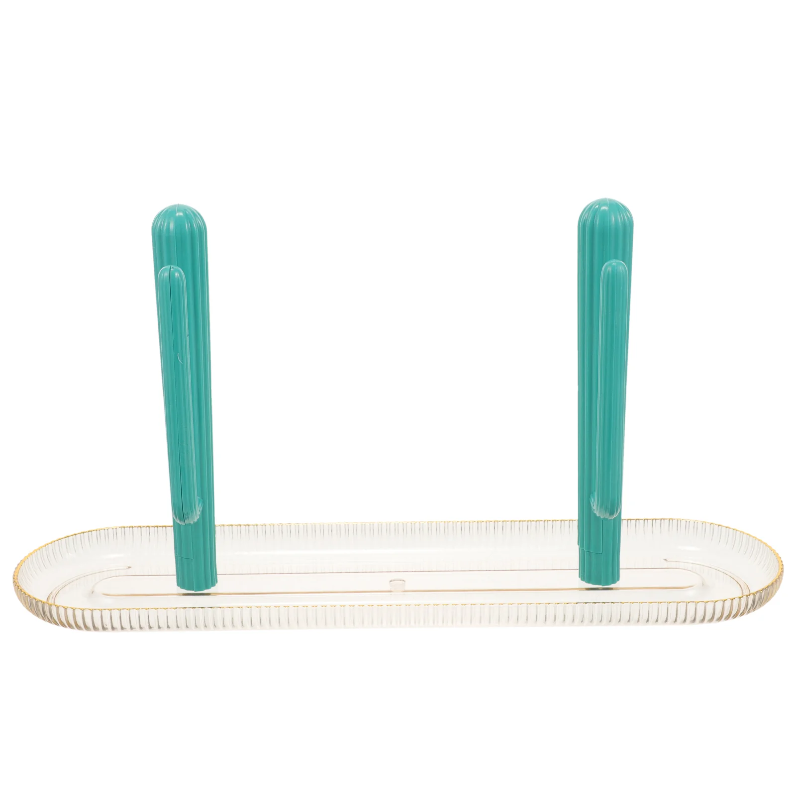 

Cactus Shape Chopstick Holder Rack Decorative Reusable Chopsticks Drain Organizer Shaped Storage